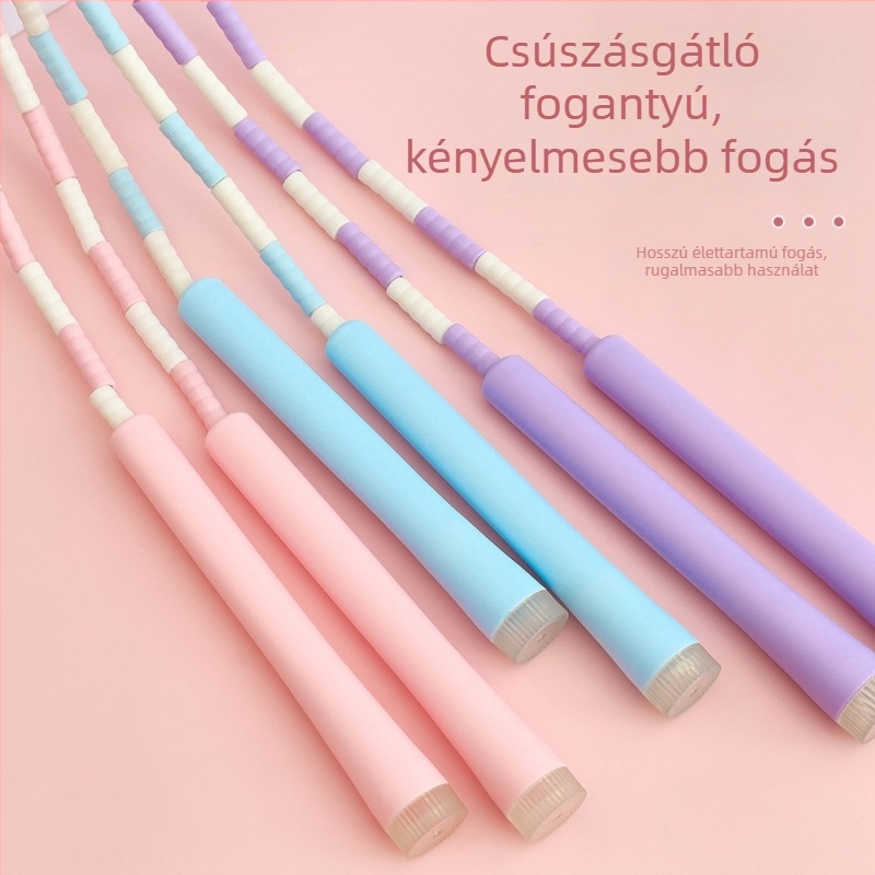 Új gyerekeknek szánt bambusz ugrókötél, állítható hosszúságú, kezdőknek és edzéshez
