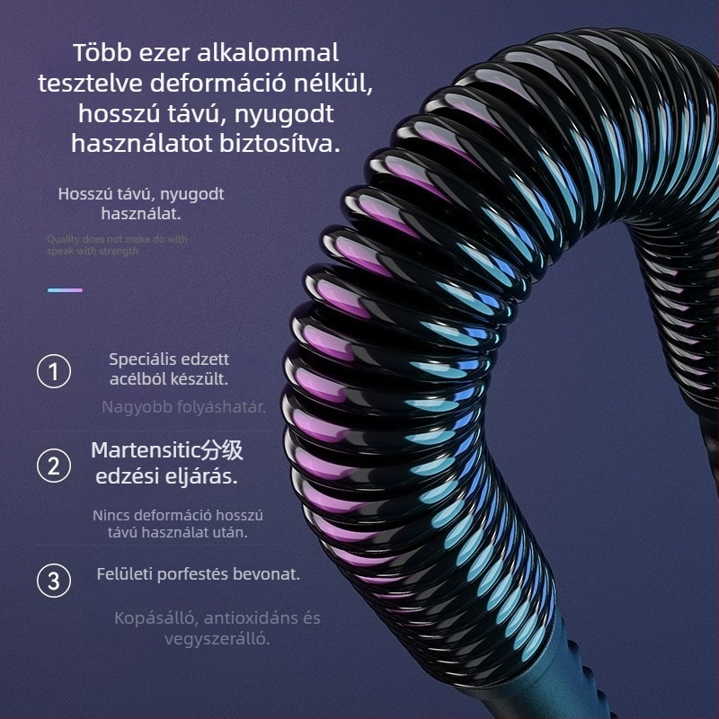 Kéz- és karerő-edző rúd otthoni használatra, állítható 20–70 kg