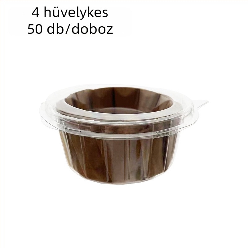 Egyszer használatos Basque sütőpapír PE bevonattal, hajtásmentes, magas hőmérséklet-tűrés, olajálló tortapapír alap, 4 és 6 hüvelyk
