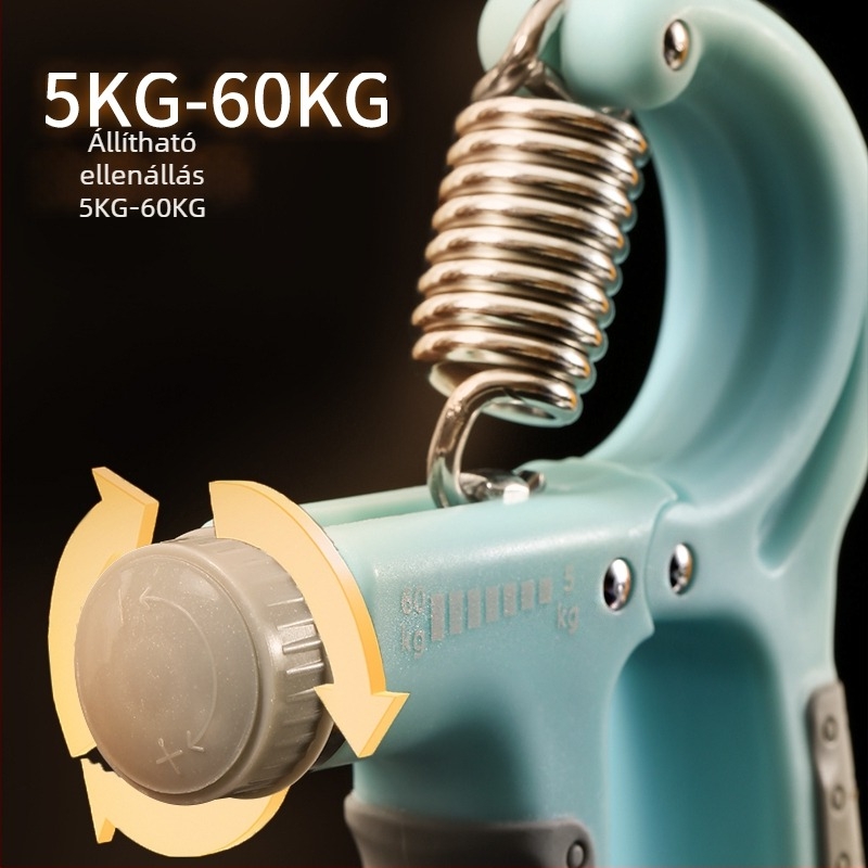 Fogás-erőmérő készülék, 5–200 kg, kéz erőedzés, fitnesz felszerelés, ujjak rehabilitációjához állítható