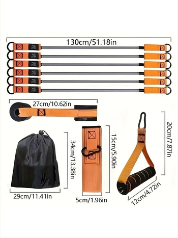 Edzésellenállás-készlet TPE-latex szalagokkal – nagy szilárdságú, nagy rugalmasságú nyújtáshoz