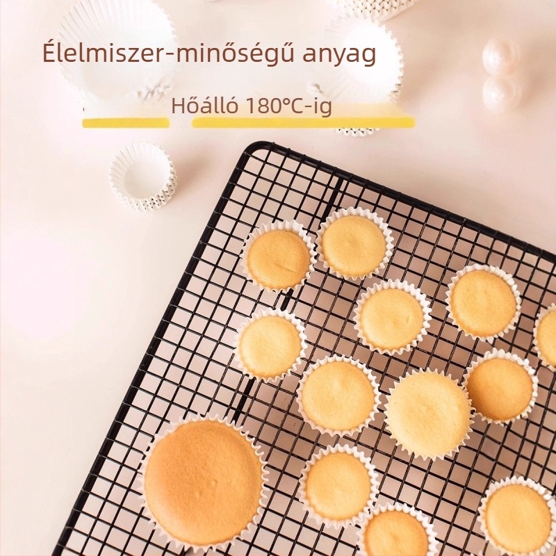 Mooncake sütőpapír kapszli és egyszer használatos csomagolás, hőálló sütőforma és olajálló alsó lap