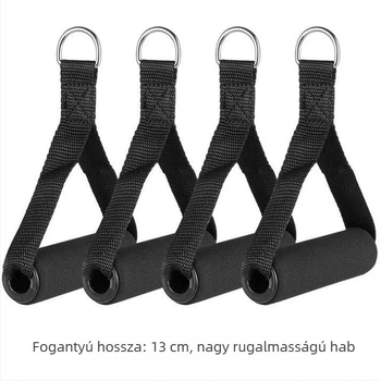11 darab fitnesz kiegészítő készlet habos markolatokkal, ajtóhoz rögzítő, boka pántokkal, lábvédőkkel