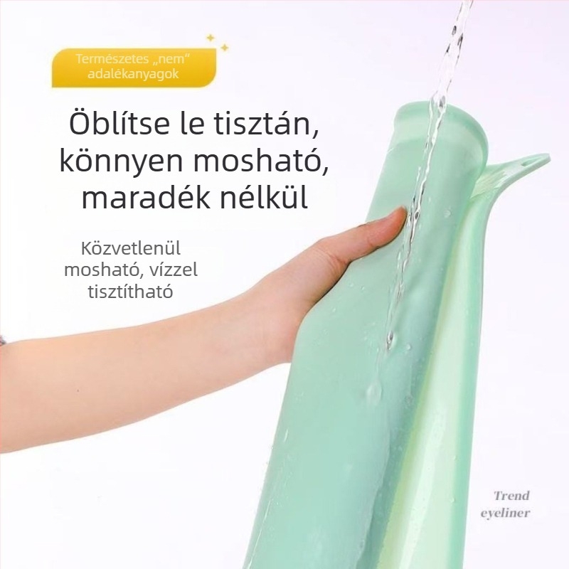 Egyszínű graduált szilikon alátét gyúráshoz és tészta nyújtásához, élelmiszer-minőségű, nagyított és vastagított