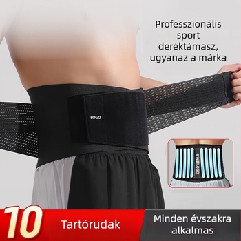 Férfi deréktámasztó öv edzéshez és súlyemeléshez