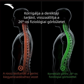 Férfi deréktámasztó öv edzéshez és súlyemeléshez