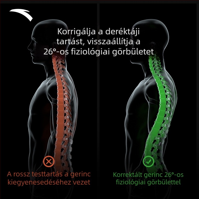 Férfi deréktámasztó öv edzéshez és súlyemeléshez