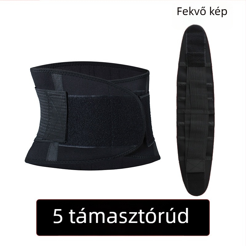 Férfi deréktámasztó öv edzéshez és súlyemeléshez