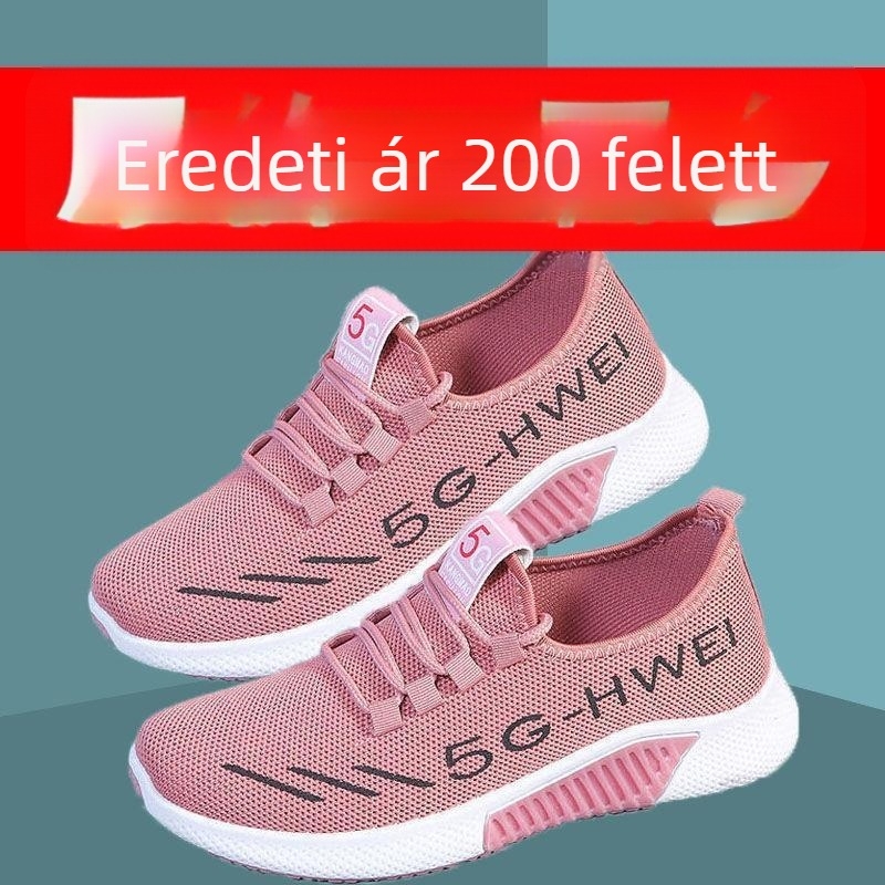 100% lélegző és kényelmes női casual sportcipő, sokoldalú trendi stílus, tavasz–ősz 2022