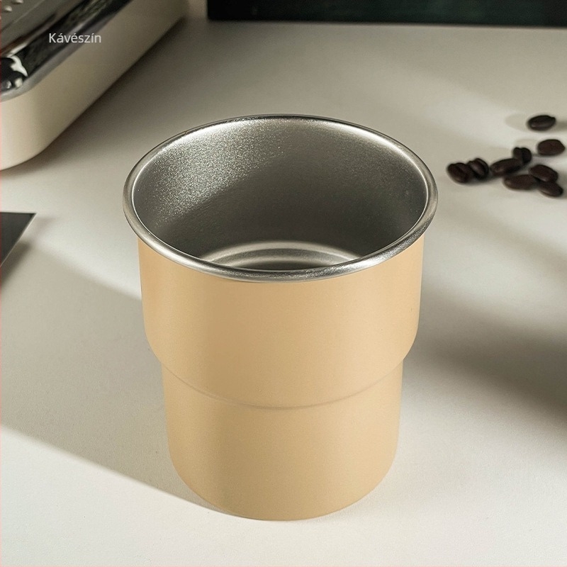 304 rozsdamentes acél kávéscsésze – elegáns boutique stílus, espresso, jeges americano és latte