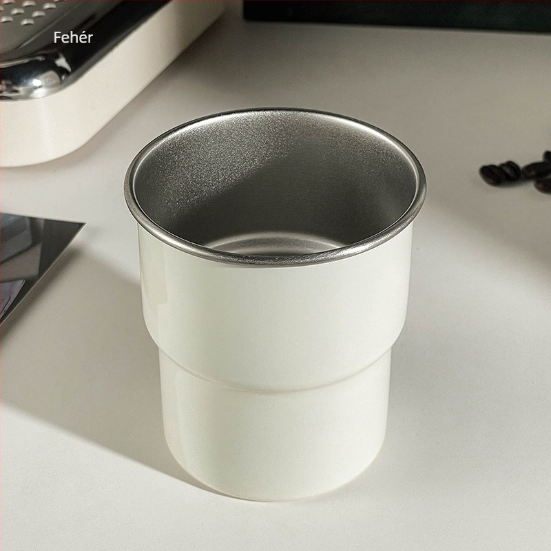 304 rozsdamentes acél kávéscsésze – elegáns boutique stílus, espresso, jeges americano és latte