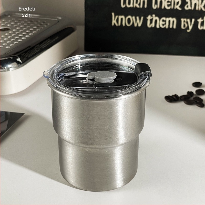 304 rozsdamentes acél kávéscsésze – elegáns boutique stílus, espresso, jeges americano és latte