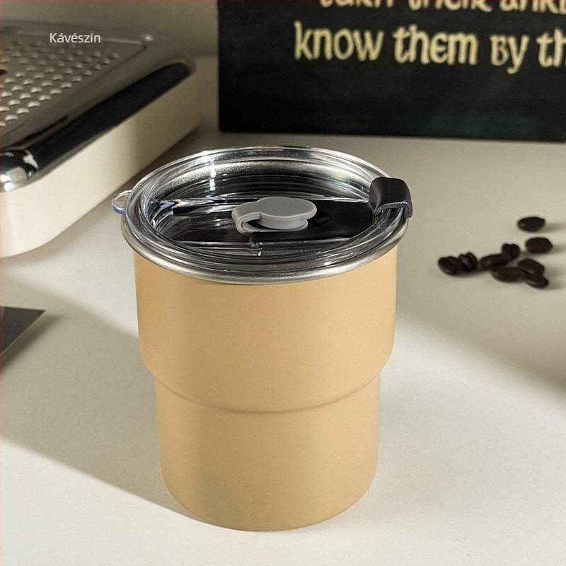 304 rozsdamentes acél kávéscsésze – elegáns boutique stílus, espresso, jeges americano és latte