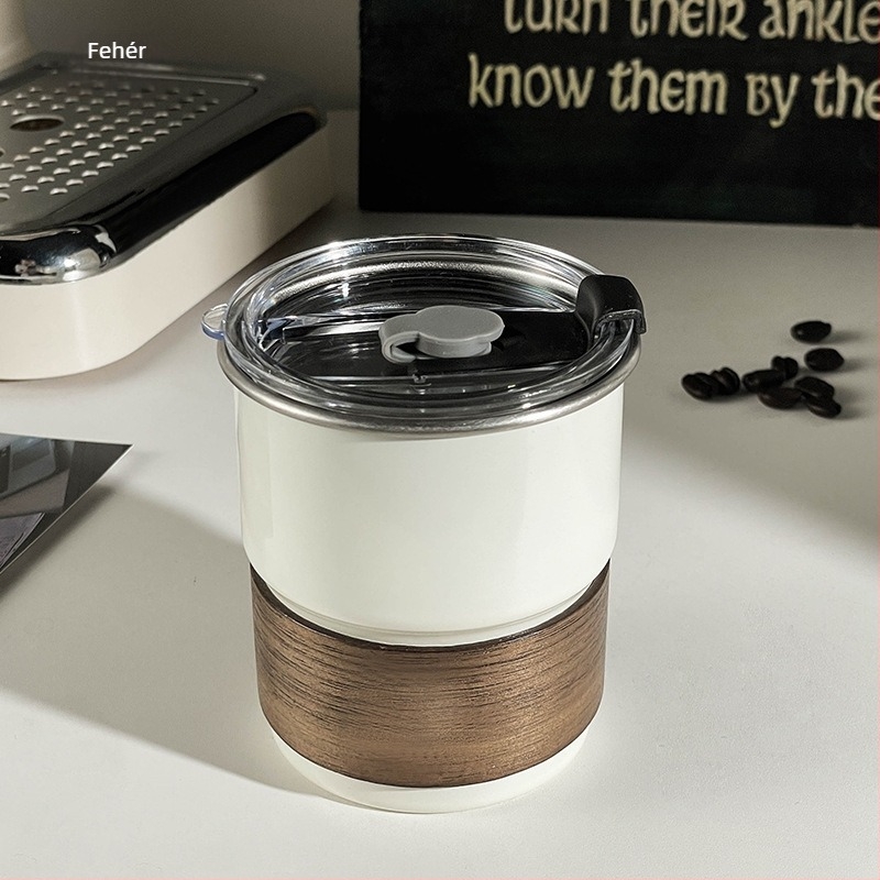 304 rozsdamentes acél kávéscsésze – elegáns boutique stílus, espresso, jeges americano és latte