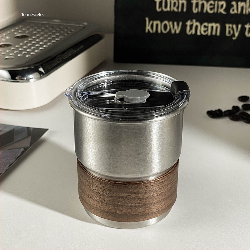 304 rozsdamentes acél kávéscsésze – elegáns boutique stílus, espresso, jeges americano és latte