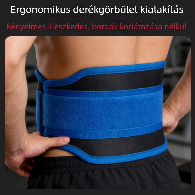 Súlyemelő derékvédő öv – deréktámasz guggoláshoz, felhúzáshoz és fekvenyomáshoz, férfiaknak és nőknek
