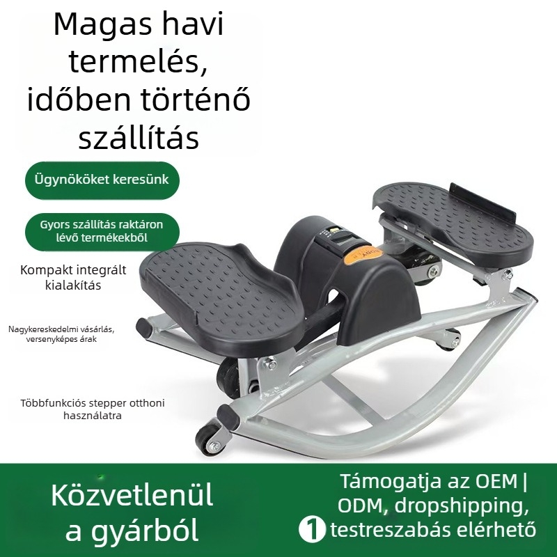 U-alakú beltéri stepper otthoni használatra, koreai stílus – állandó zsírégető edzés a hasra, a lábakra és a derekre