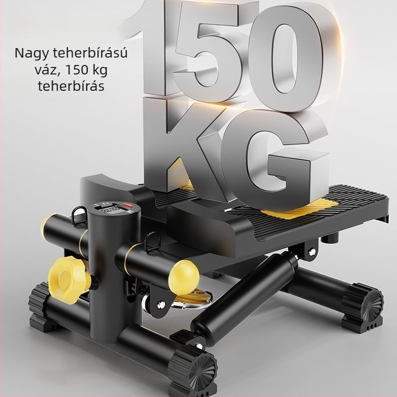 Otthoni használatra szánt mini fitness lépő – többfunkciós, csendes, helyben pedálozó edzőgép a fogyáshoz