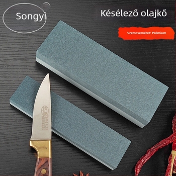 Kétoldalas olajkő élező kő háztartási és professzionális felhasználásra, ultrafin csiszolás 800/1200/8000/10000 szemcse