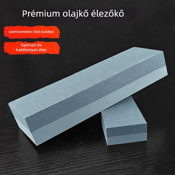 Kétoldalas olajkő élező kő háztartási és professzionális felhasználásra, ultrafin csiszolás 800/1200/8000/10000 szemcse
