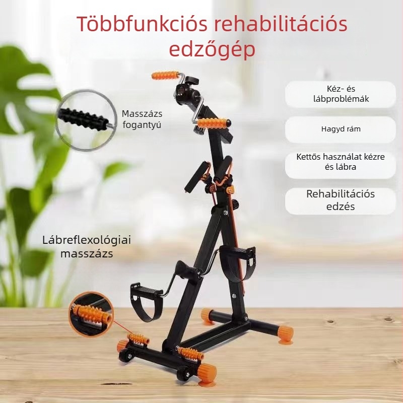 Otthoni kéz- és lábpedálos edző – kompakt mini stepper, 231A rehabilitációs eszköz