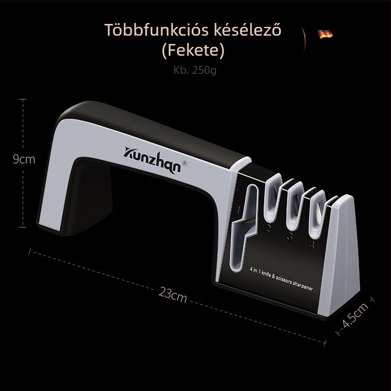 Rozsdamentes acélból készült pengéket élező – háztartási használatra, multifunkciós gyors élező kő a konyhai pengékhez