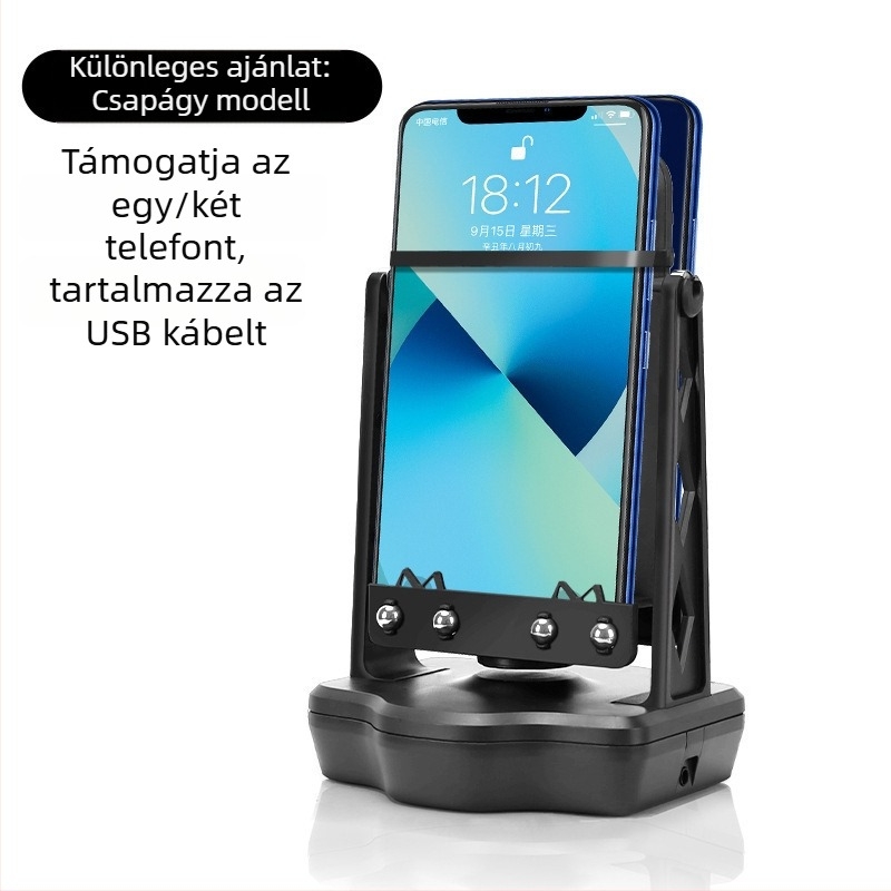 Telefonhoz pedométer, újratölthető, automatikus lengés a lépések növelésére, biztonságos edzés