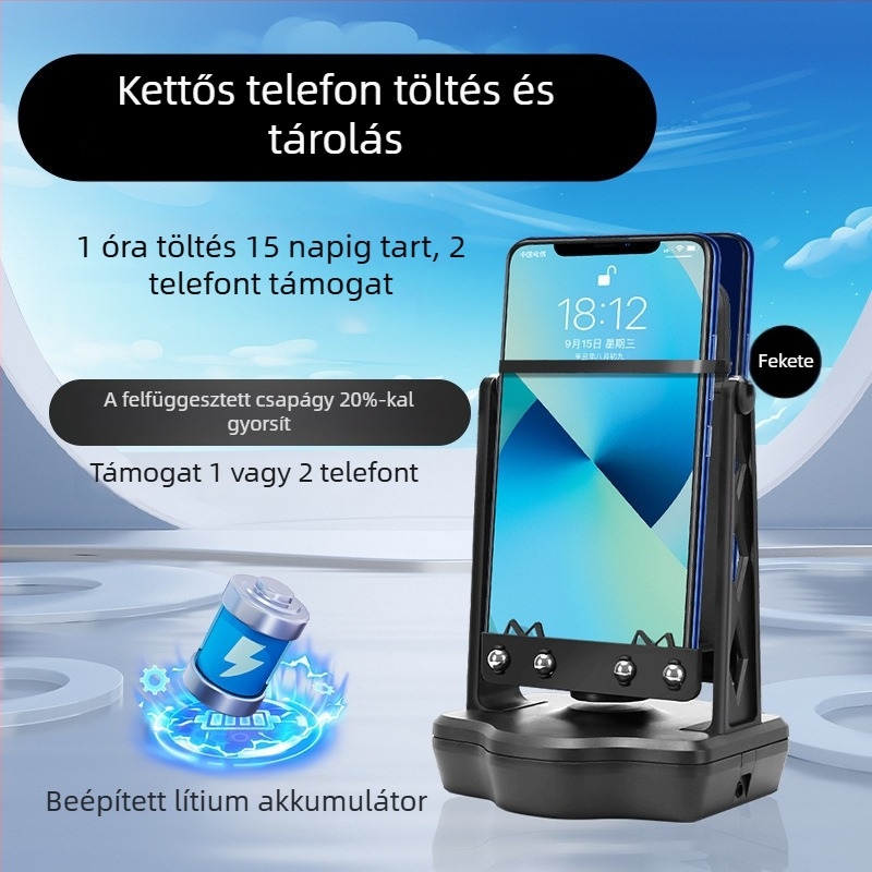 Telefonhoz pedométer, újratölthető, automatikus lengés a lépések növelésére, biztonságos edzés