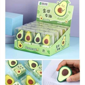 Durian alakú radír, kreatív iskolai irodaszer, tiszta, nyom nélküli