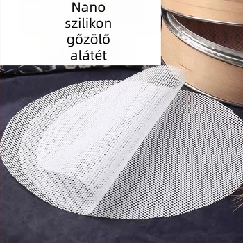Nano szilikon gőzölő matrac, kerek, tapadásmentes, hőálló