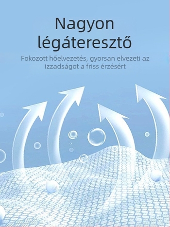 Férfi nyári gyorsan száradó, lélegző hálós anyagú ujj nélküli edzőmellény