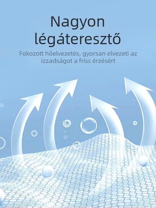 Férfi nyári gyorsan száradó, lélegző hálós anyagú ujj nélküli edzőmellény