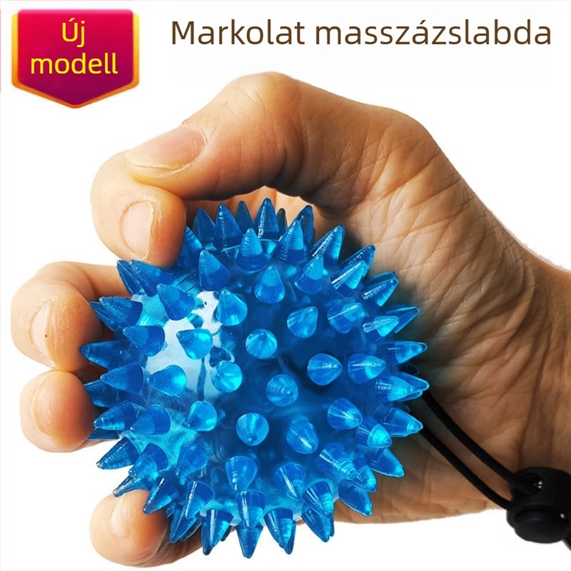 Kézszorító erőgolyó rehabilitációhoz és masszázshoz, ujjak erőnléti edzéséhez otthon