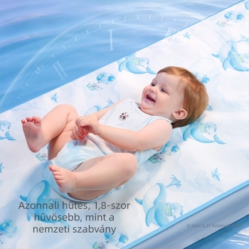 Beptides – Baba hűtő matrac nyári Ice Silk anyagból, ideális bölcsőhöz és gyerekágyhoz