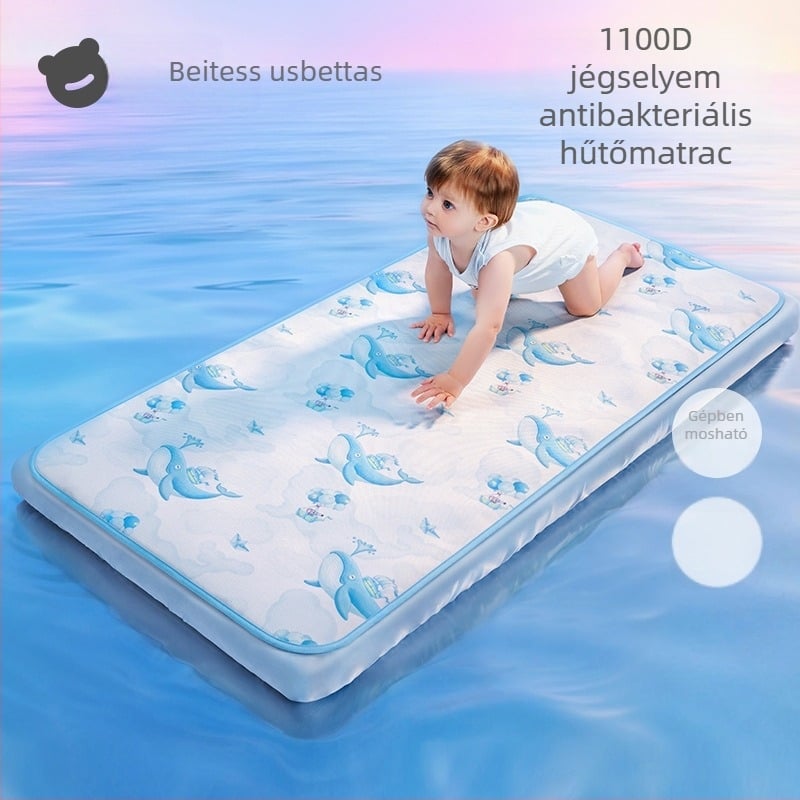 Beptides – Baba hűtő matrac nyári Ice Silk anyagból, ideális bölcsőhöz és gyerekágyhoz