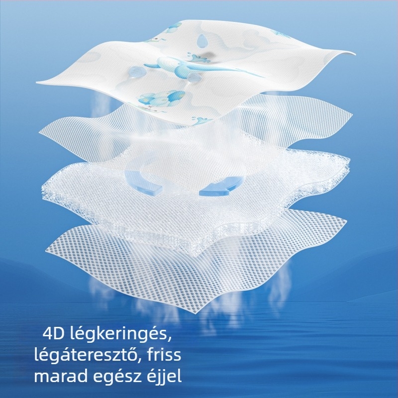 Beptides – Baba hűtő matrac nyári Ice Silk anyagból, ideális bölcsőhöz és gyerekágyhoz