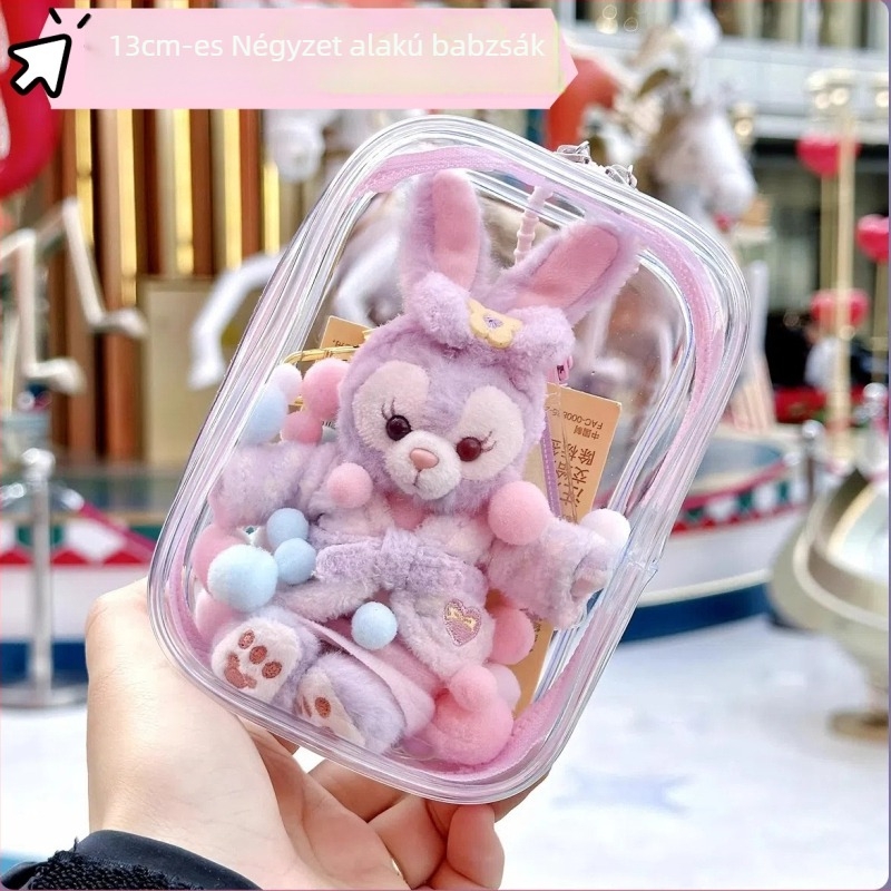 Lina Belle Lulu plüssmedál védőhüvely, 10–13 cm, plüss babák tárolására