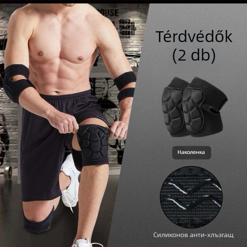 Taktikai térd-, könyök- és csuklóvédők – kültéri katonai képzéshez való védőfelszerelés
