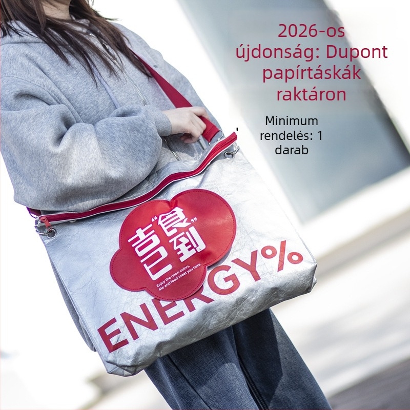 Új tavaszi kollekció: DuPont Tyvek® vízálló, porálló és tépésálló hordtáskák. Egyedi logónyomással rendelhető nagykereskedelmi ajándéktáskák.