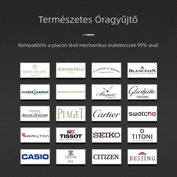 Automatikus motoros óratekercs fedéllel – órák tároló doboza