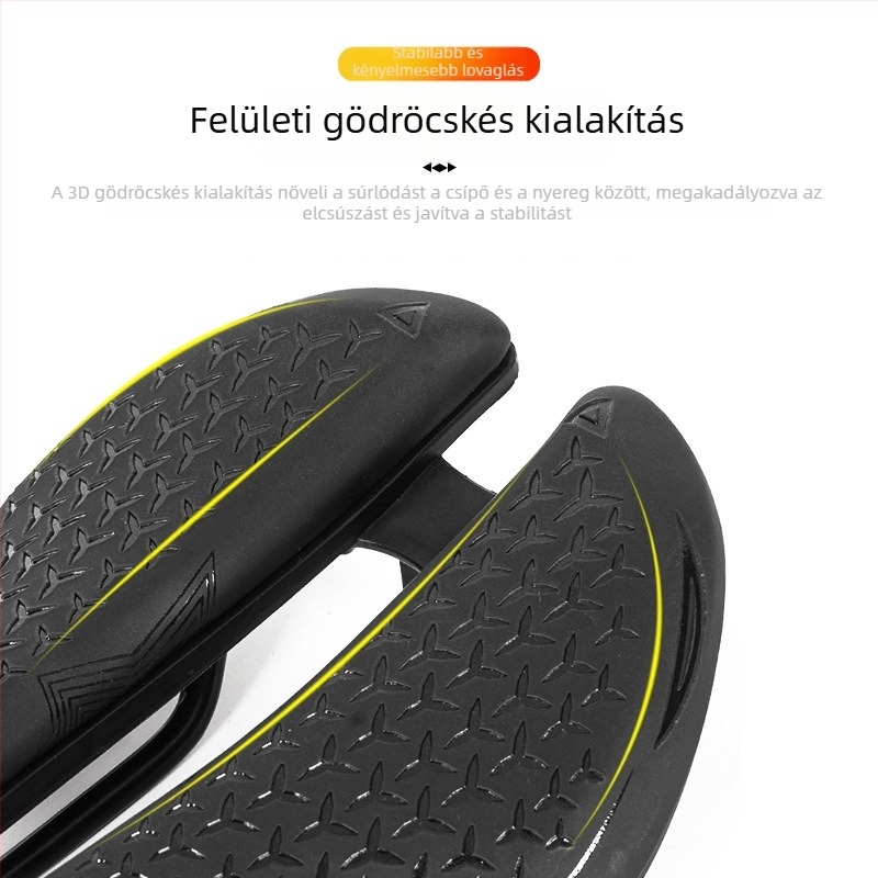 Üreges belsővel rendelkező mountain bike nyereg, ultrakönnyű, kompatibilis a hátsó lámpa felszerelésével