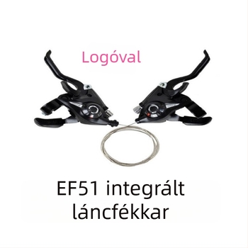 EF51-7 mountain bike — integrált váltókapcsoló, kompatibilis 7/8 és 21/24 sebességgel, Yanjun
