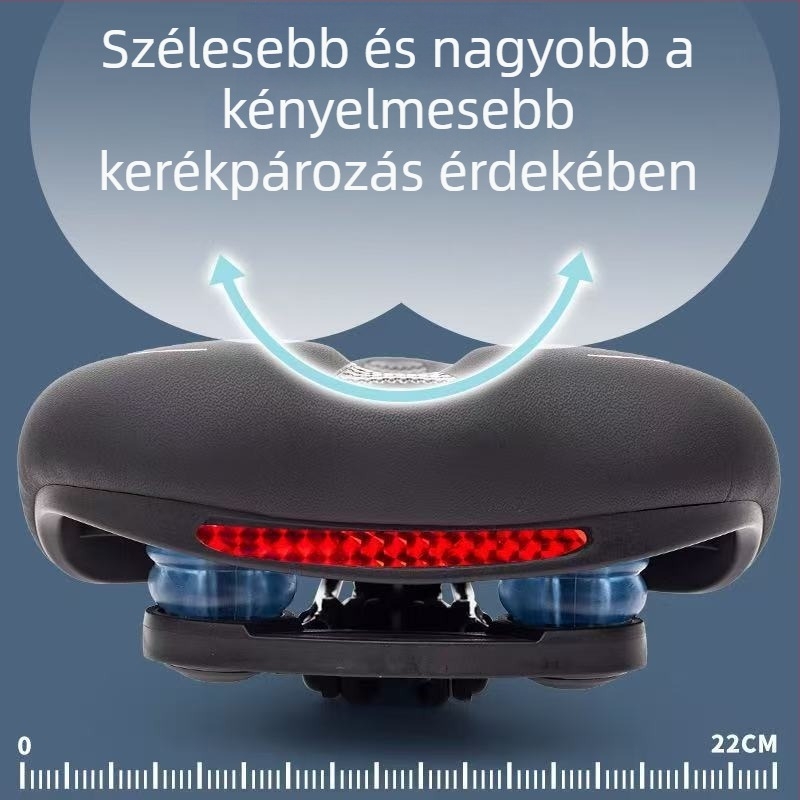 Hegyi kerékpár nyereg üreges felépítésű és habos bélésű – ütéscsillapító párna, út- és MTB-hoz