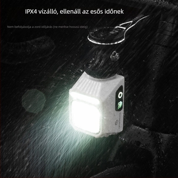 LED első lámpa kerékpárhoz, alulról rögzítve, út- és MTB kerékpárokhoz, állítható távoli és közeli fény, anti-glare