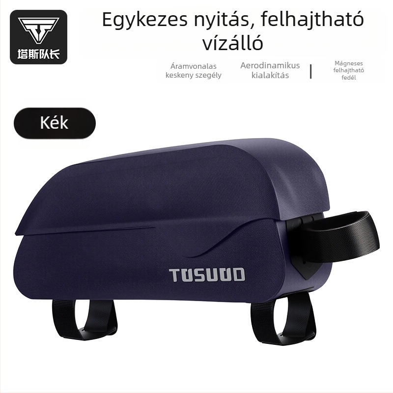 Felsőcső táska MTB- és országúti kerékpárokhoz mágneses fedéllel