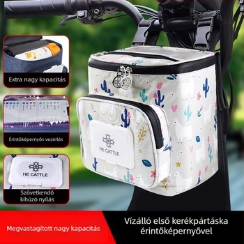 Ambusher Elülső vízálló tároló táska elektromos kerékpárhoz
