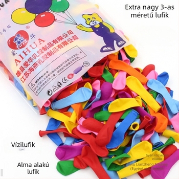 Színes vízballonok céllövészethez, 12 hüvelykes gyerekeknek