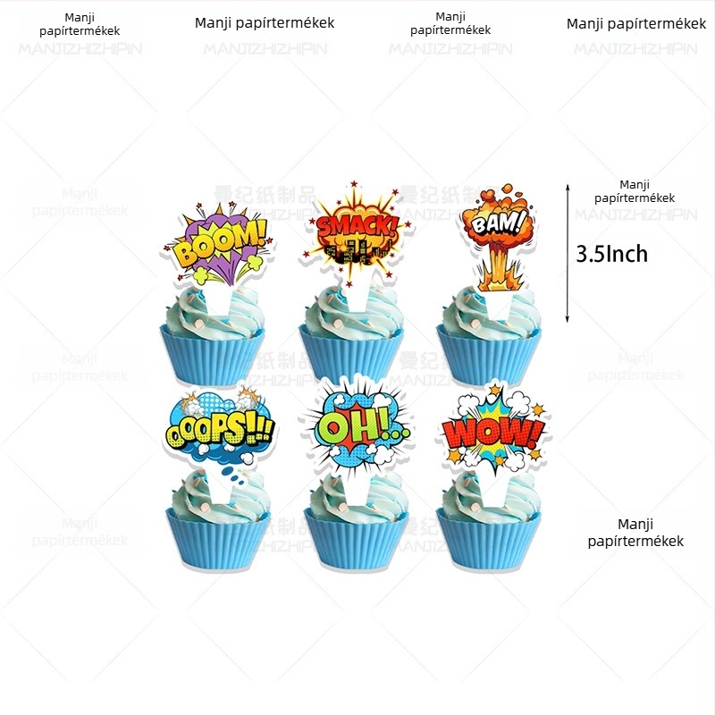 Szuperhősök város témájú születésnapi dekorációs készlet: bannerek, tortadíszek és latex ballonok