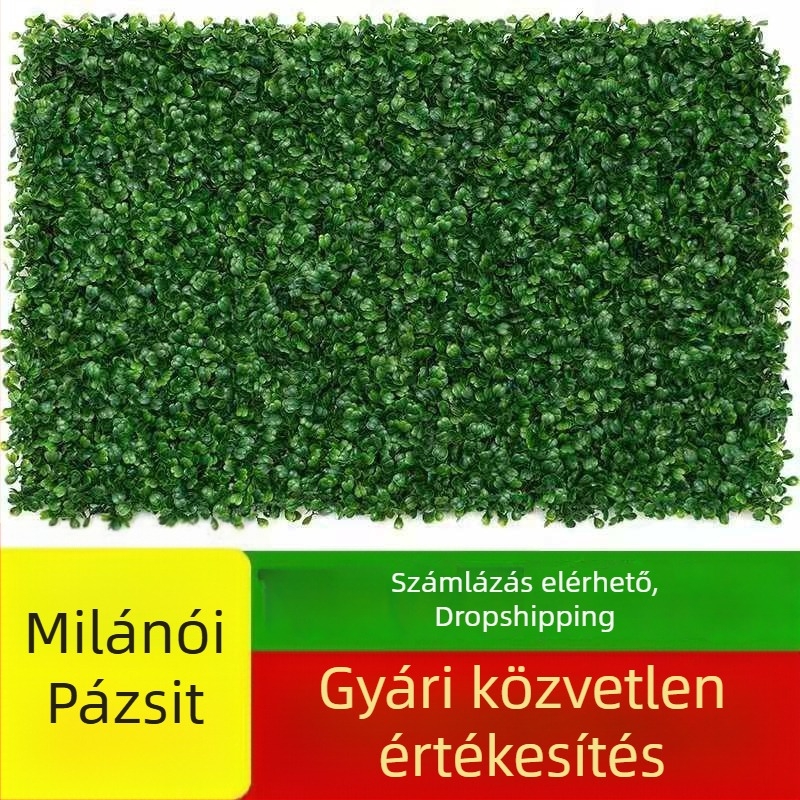 Milan Grass műfüves falpanel dekorációhoz – háttér esküvőkhöz és fotózáshoz