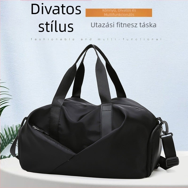 Száraz–nedves szétválasztású utazótáska, vízálló edzés- és úszótáska, 20–35 liter